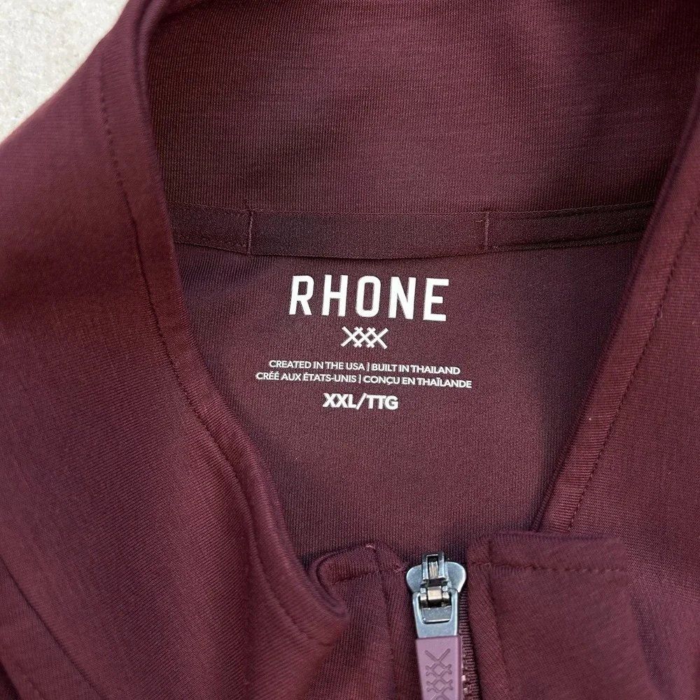 Rhone DreamState 1/4 Zip Pullvoer Mens XXL Performance Golf Casual Stretch